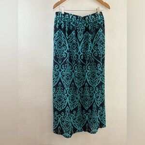 Mintsnow high waisted split front maxi skirt size XL